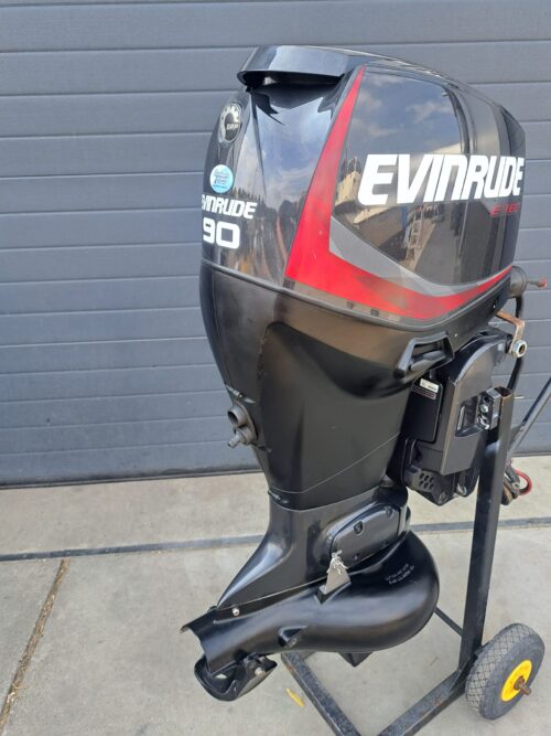 Evinrude 90 E-tec Jet UNIEK - Afbeelding 3